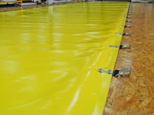 PVC cover for truck trailer