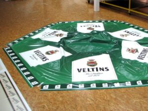 PVC covering for catering pavilion