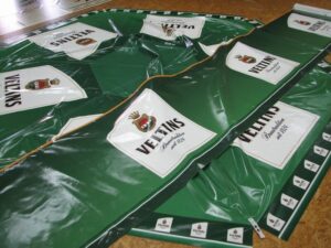 PVC covering for catering pavilion