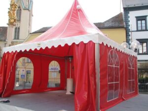 Santa's pagoda tent