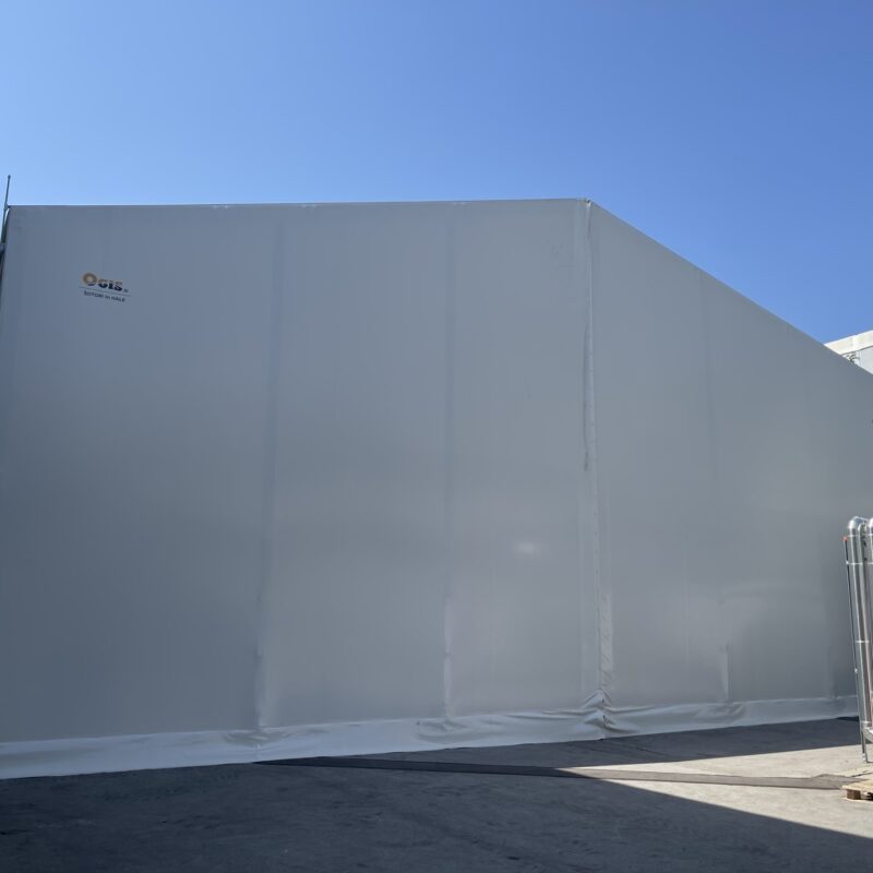 LAGERZELT 17,50 x 25 m / 4,40 m